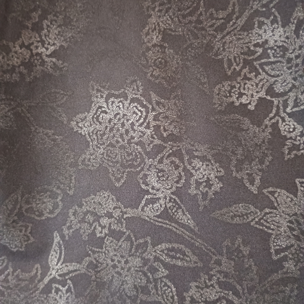 Patagonia Super Soft Floral Black Sleeveless Top Size Large - Picture 5 of 8